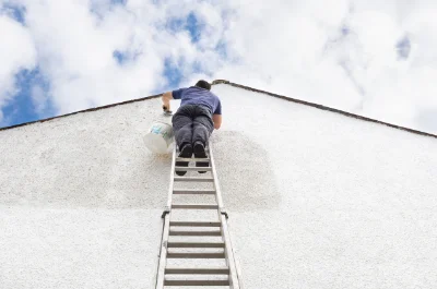 Peinture extérieure à Lonlay-le-Tesson — façades et ravalement